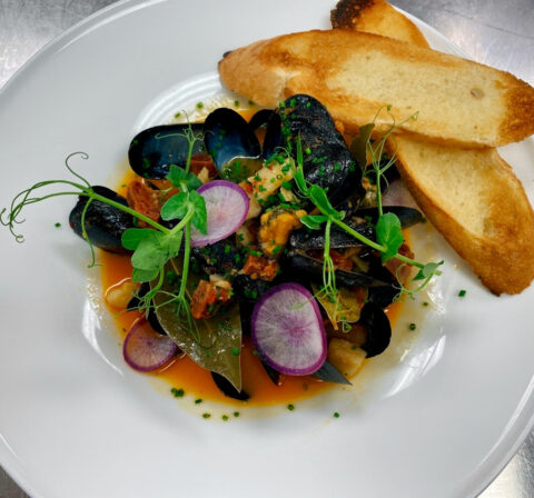mussels plate